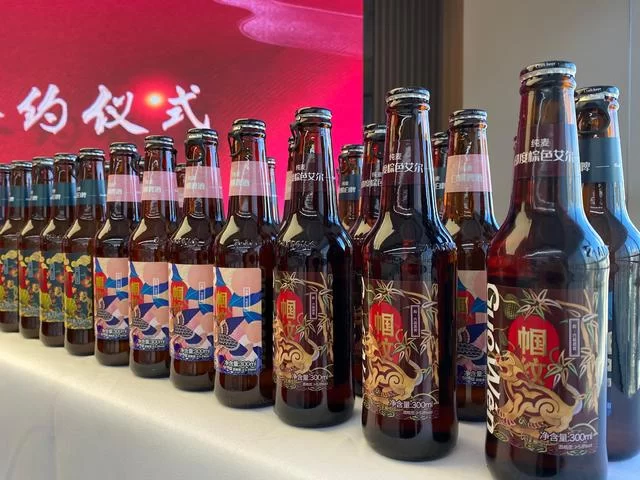 新国潮帼纹纯麦啤酒借2022体育大年“出圈”