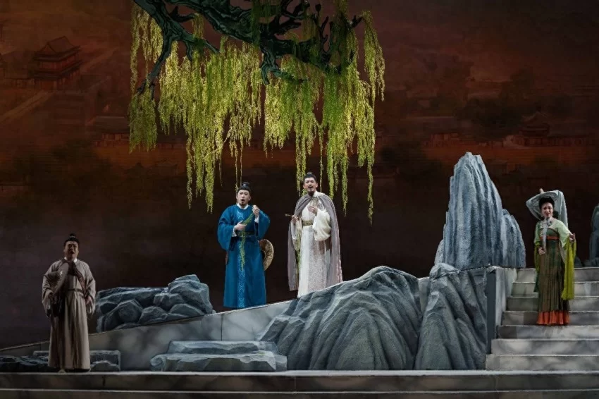 民族歌剧《柳柳州》全国巡演第100场在山西永济演出