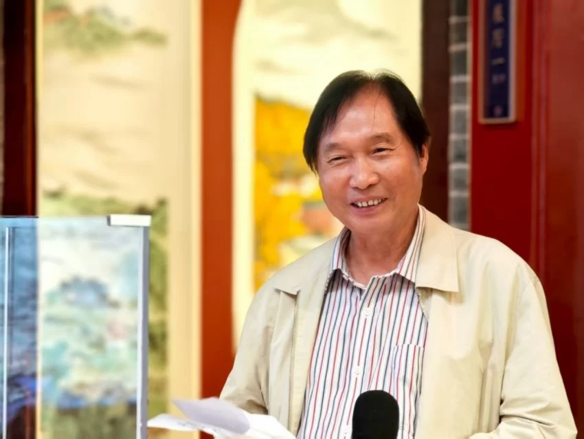 丹青绘中轴 文脉永传承  ——“庆祝北京中轴线申遗成功一周年·杨留义北京中轴线城市山水画展”在京开幕(图3)