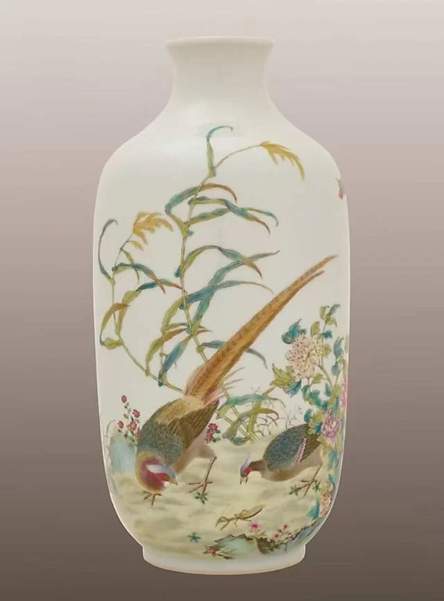 珐琅凝锦绣 笔墨绘天工