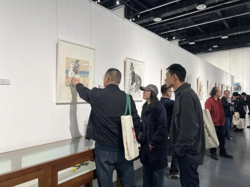 “大写之歌——齐辛民艺术系列展”在山东画院举行(图8)