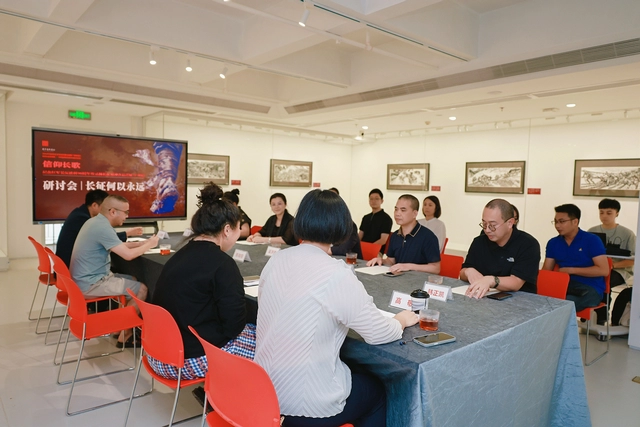 “信仰长歌”纪念红军长征胜利90周年暨弘扬长征精神作品巡展首展在岭南画派纪念馆开幕(图10)