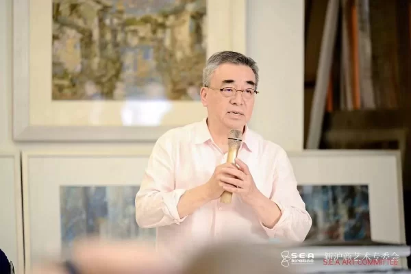 新沪商艺术专委会打造重磅IP   “走进大师工作室”首期对话著名画家陈逸鸣(图2) 新沪商艺术专委会打造重磅IP   “走进大师工作室”首期对话著名画家陈逸鸣(图2)