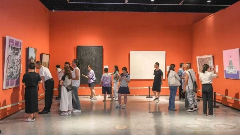 “寻言观象——中国材料表现绘画写生与转化研究展”在遵义美术馆开幕(图10) “寻言观象——中国材料表现绘画写生与转化研究展”在遵义美术馆开幕(图10)