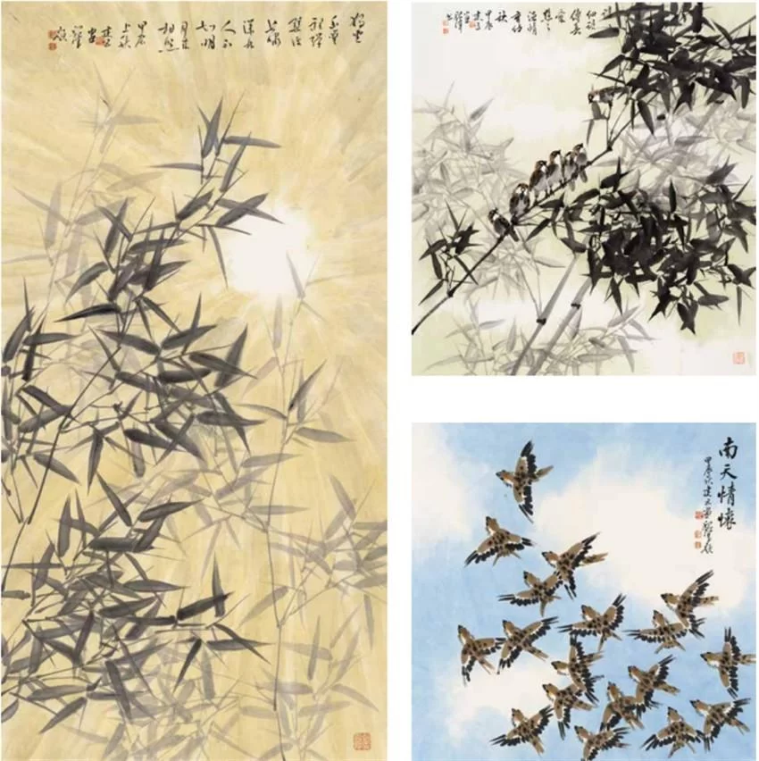 魏军、杨建五“笔墨相生”书画联展在京举办(图4) 魏军、杨建五“笔墨相生”书画联展在京举办(图4)