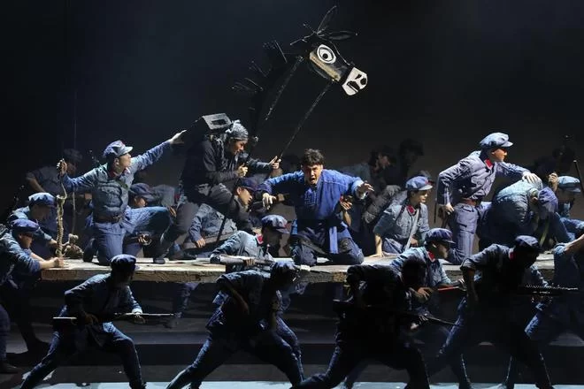 赣南采茶戏《一个人的长征》晋京展演:  展现淳朴劳动人民形象 传承红色信仰力量(图5) 赣南采茶戏《一个人的长征》晋京展演:  展现淳朴劳动人民形象 传承红色信仰力量(图5)