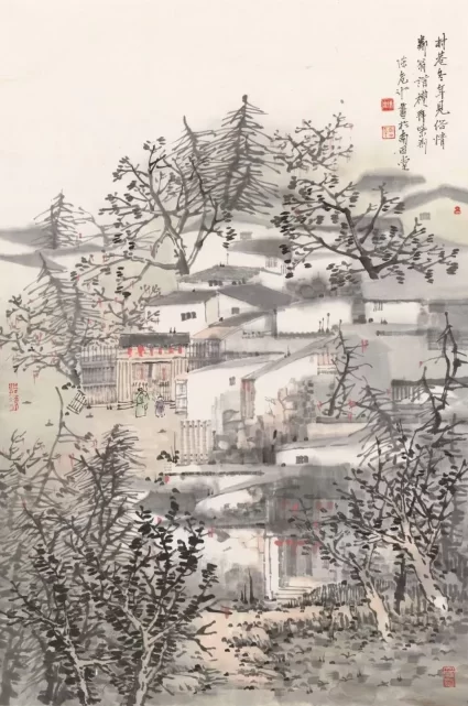 北京画院美术馆:“回归自然 独抒灵性——陈危冰田园诗意画展(图13) 北京画院美术馆:“回归自然 独抒灵性——陈危冰田园诗意画展(图13)