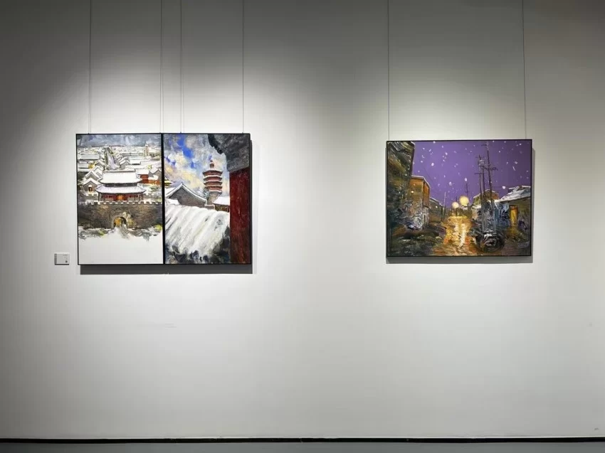 “移山——孟新宇油画作品展”在商丘工学院美术馆举行(图3) “移山——孟新宇油画作品展”在商丘工学院美术馆举行(图3)