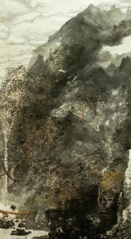 北京紫竹院 |“心筑江山——徐胜利、赵青仲、陈溪峋山水画展”(图10) 北京紫竹院 |“心筑江山——徐胜利、赵青仲、陈溪峋山水画展”(图10)