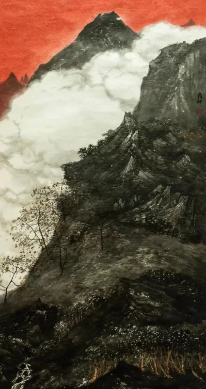 北京紫竹院 |“心筑江山——徐胜利、赵青仲、陈溪峋山水画展”(图11) 北京紫竹院 |“心筑江山——徐胜利、赵青仲、陈溪峋山水画展”(图11)