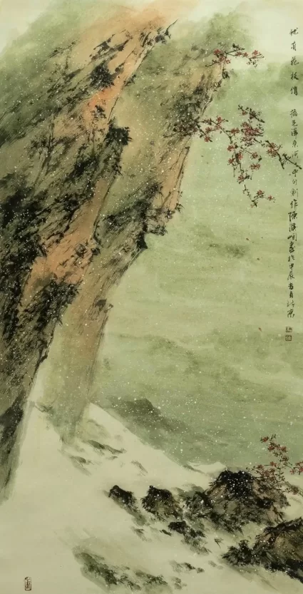 北京紫竹院 |“心筑江山——徐胜利、赵青仲、陈溪峋山水画展”(图14) 北京紫竹院 |“心筑江山——徐胜利、赵青仲、陈溪峋山水画展”(图14)