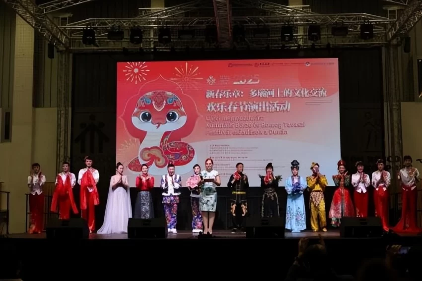 新春乐章唱响多瑙河畔——2025年欢乐春节演出活动在匈牙利卡辛茨巴茨卡市举办(图5)